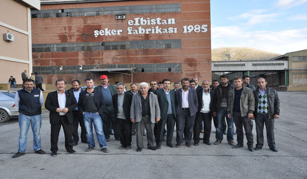 ÇİFTÇİLER KÜSPE EYLEMİ YAPTI