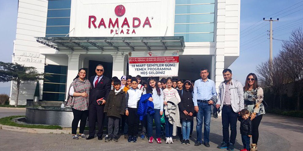 Ramada Plaza Kahramanmaraş öğrencilerin yüzünü güldürdü