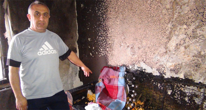 TELEVİZYON PATLADI BİR TEK SECCADE YANMADI