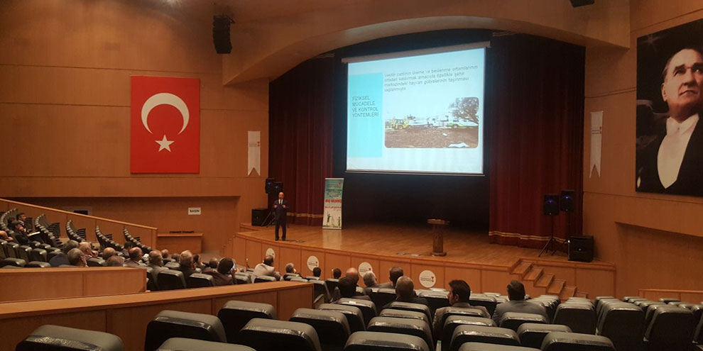 Muhtarlara vektörle mücadele anlatıldı