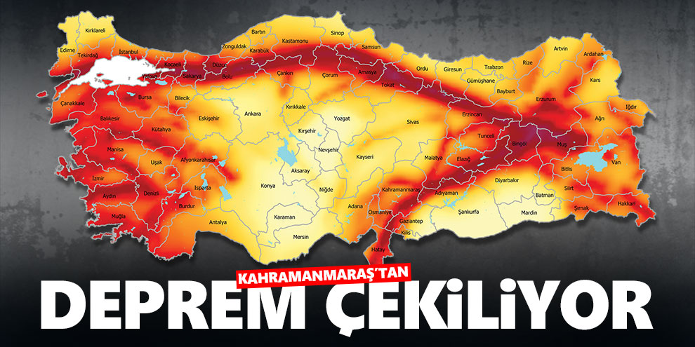 Deprem Kahramanmaraş’tan çekiliyor