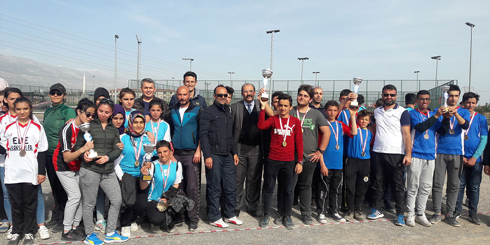 Okul sporları bocce il birinciliği turnuvası tamamlandı