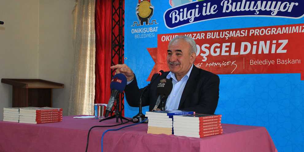 Onikişubat Belediyesi yazarlarla öğrencileri buluşturmaya devam ediyor