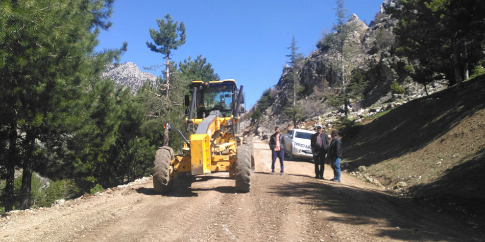 Büyükşehir Çukurhisar yolunda