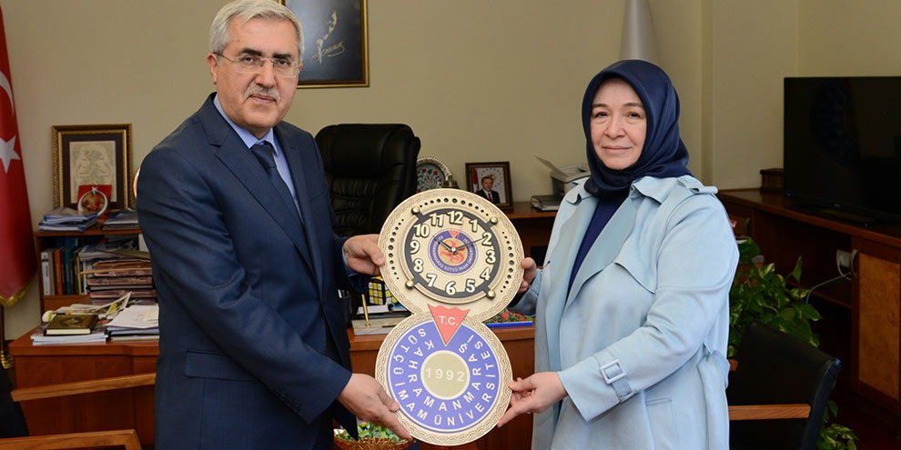 Milletvekili Reyhanlıoğlu’ndan Rektör Can’a Hayırlı Olsun Ziyareti