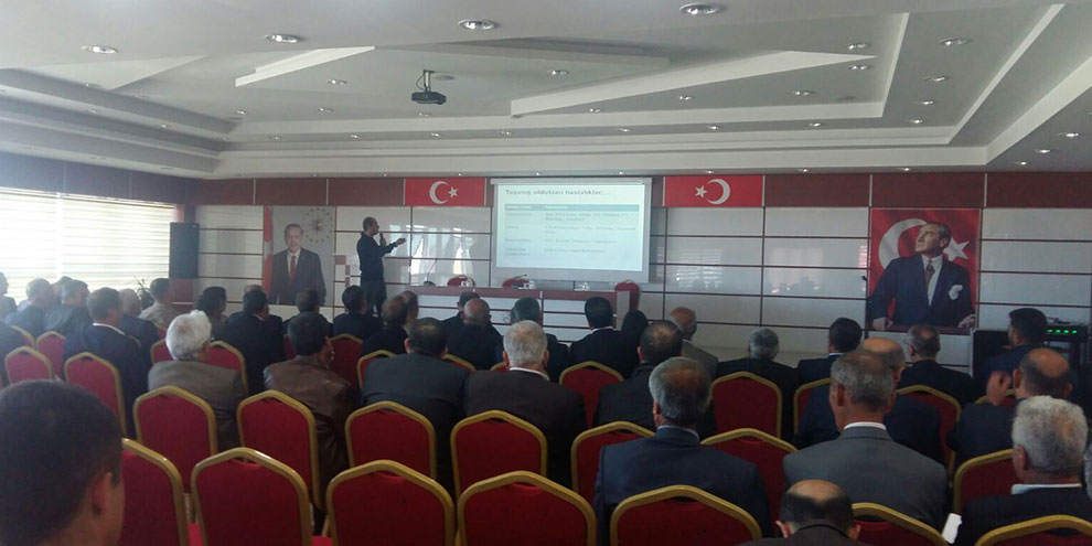 Vektör mücadelesi ilçelerde de anlatıldı