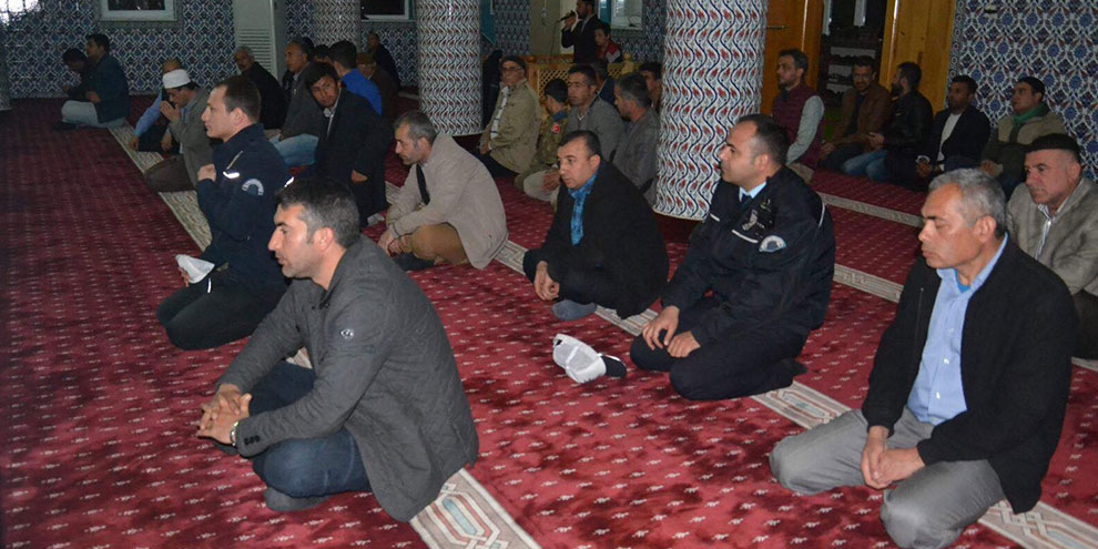 Kahramanmaraş'ta şehit polisler için mevlit okutuldu