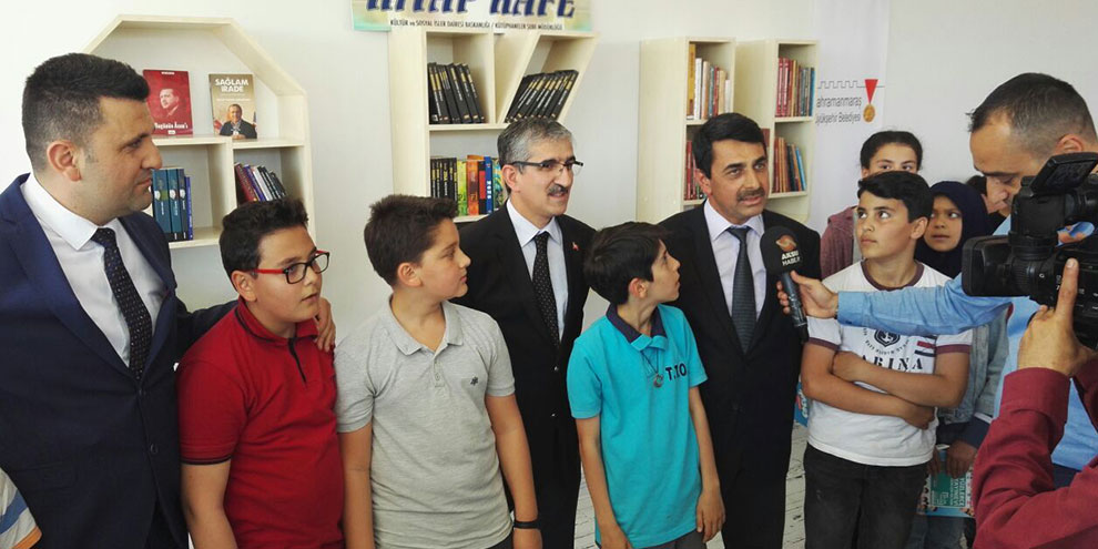 Büyükşehir’den açık hava kütüphanesi