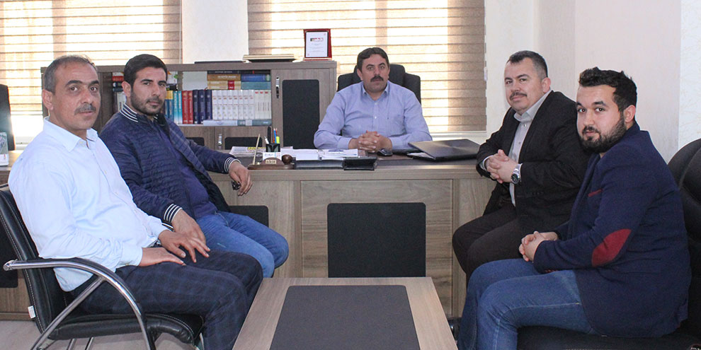 Erkır Basın Yayın'a hayırlı olsun ziyareti