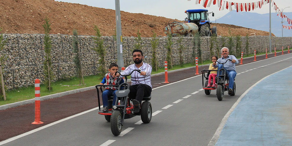 Yeni Konsept bisikletler Onikişubat’ta vatandaşın hizmetine sunuldu