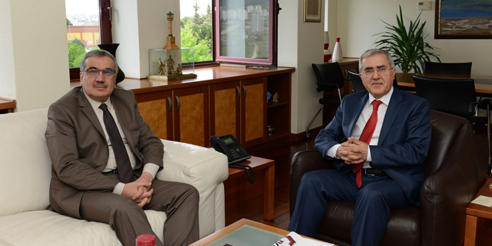 Kahramanmaraş İl Müftüsü Sürgeç’ten Rektör Can’a ‘Hayırlı Olsun’ Ziyareti