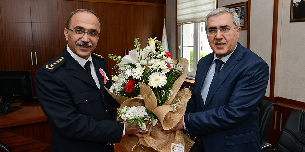 Rektör Can’dan “Polis Haftası”nda Emniyet Teşkilatına Ziyaret