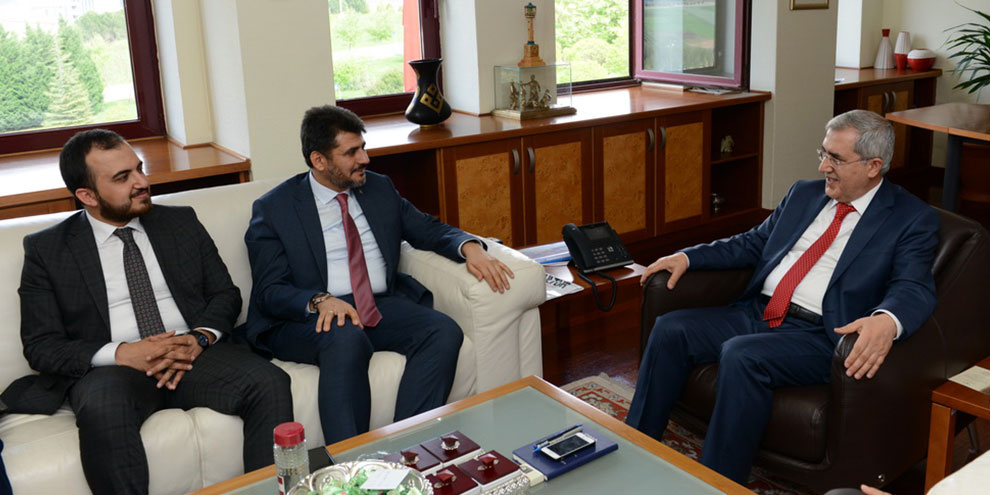 Ak Parti İl Teşkilatından Rektör Can’a ‘Hayırlı Olsun’ Ziyareti