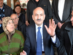 BAKAN MÜEZZİNOĞLU’NDAN POLAT’A ZİYARET