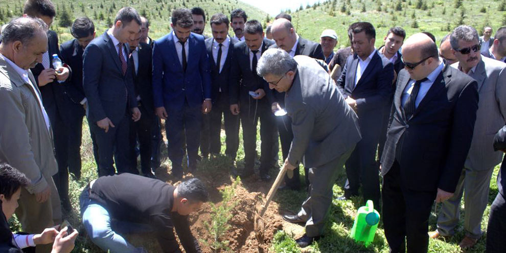 Şehitler Hatıra Ormanının açılışı yapıldı