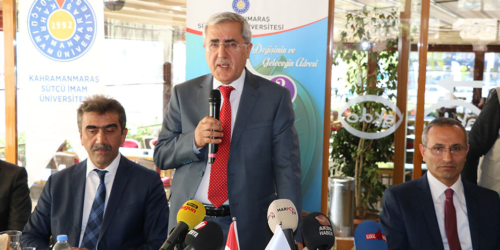 KSÜ Rektörü Prof. Dr. Can: "Yöneticiler de eğitim sürecinden geçmeli"