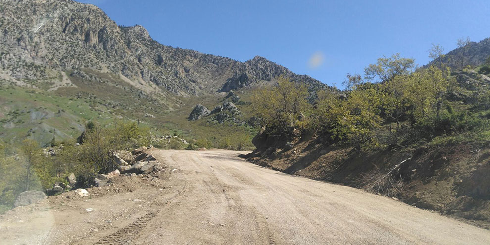 Çevrepınarı yolu asfalta hazır