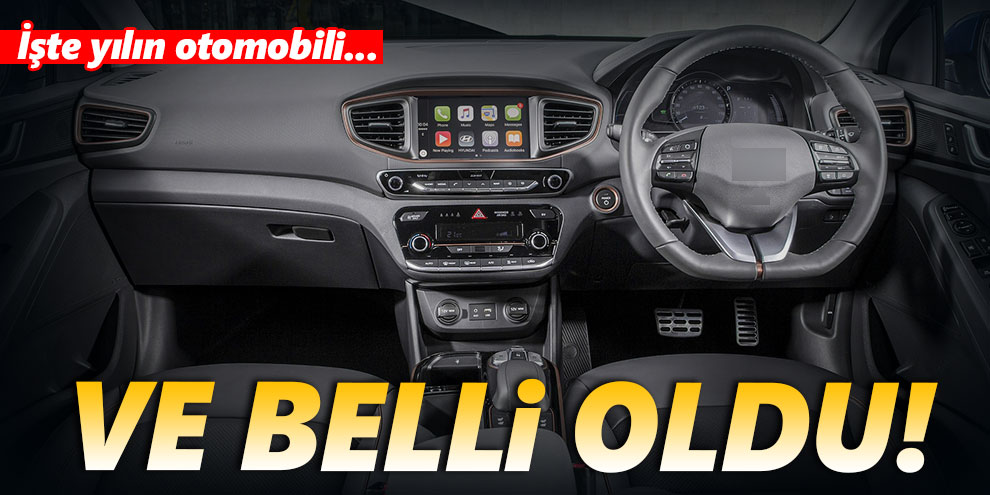 Ve belli oldu! İşte yılın otomobili...