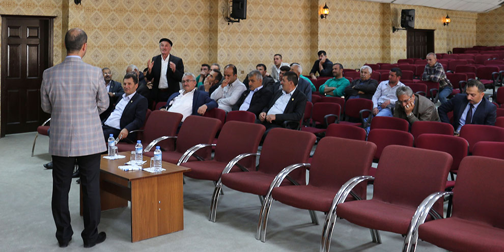 Andırınlı muhtarlardan teşekkür