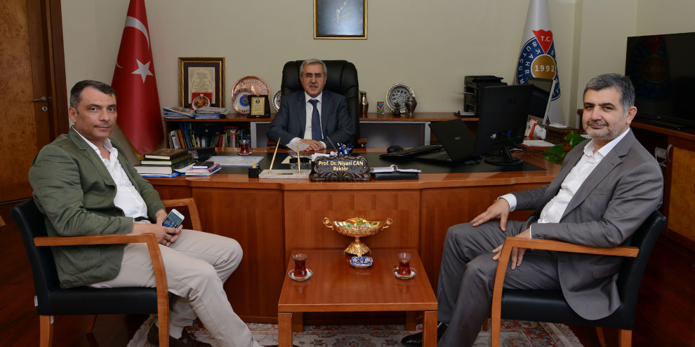 Rektör Prof. Dr. Niyazi Can’a Ziyaretler Devam Ediyor
