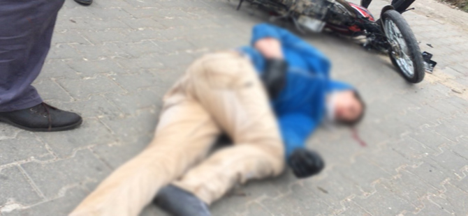 PAZARCIK’TA TRAFİK KAZASI: 1 YARALI