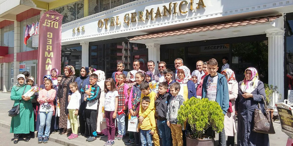 Yetim çocuklar Otel Germenicia'da ağırlandı