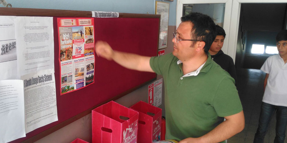 Büyükşehir anız yangınları için sahada