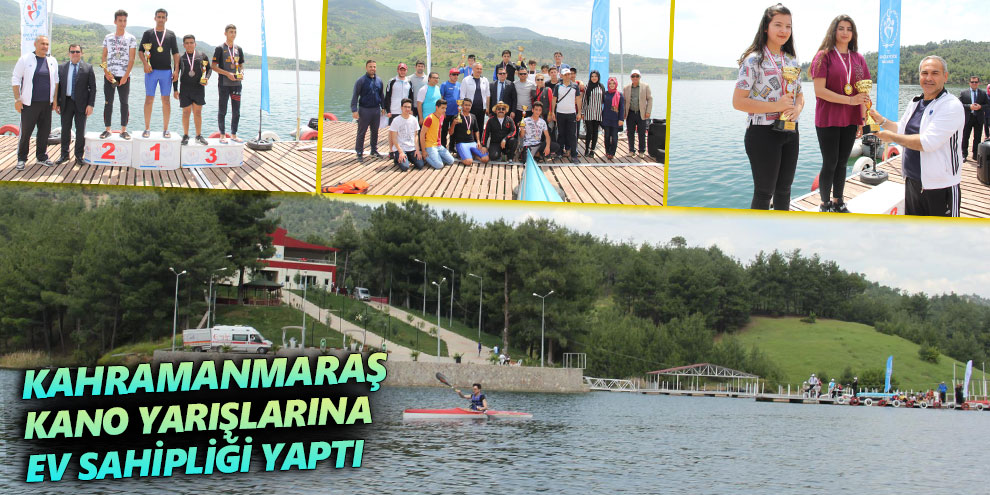 Kahramanmaraş Kano yarışlarına ev sahipliği yaptı