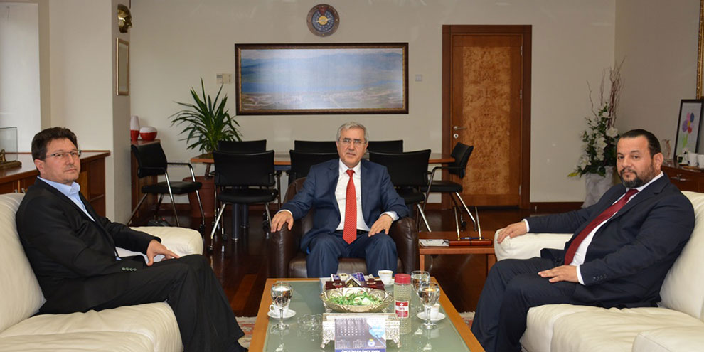 Rektör Can’a hayırlı olsun ziyareti