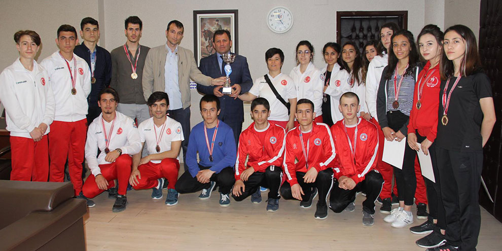 Kahramanmaraş Wushu takımı doğu illeri şampiyonu