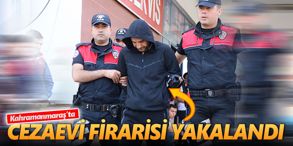 Cezaevi firarisi yakalandı
