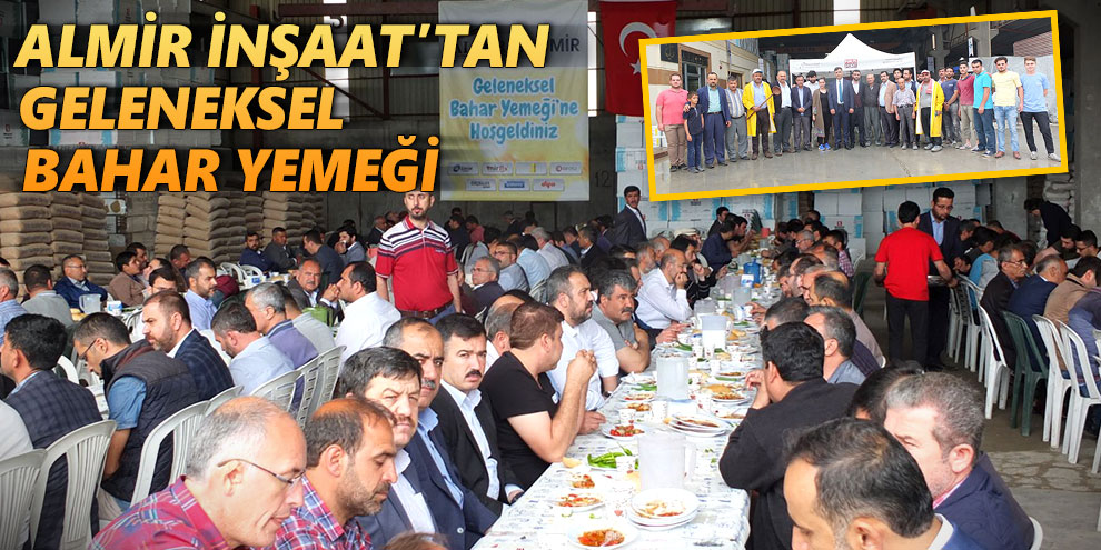 Almir İnşaat’tan geleneksel bahar yemeği