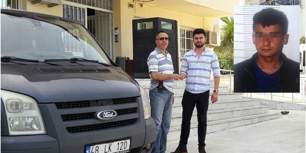 Askerden kaçtı, hırsızlık yaptı...