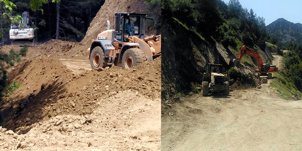 Büyükşehir Sarımolla grup yolunda