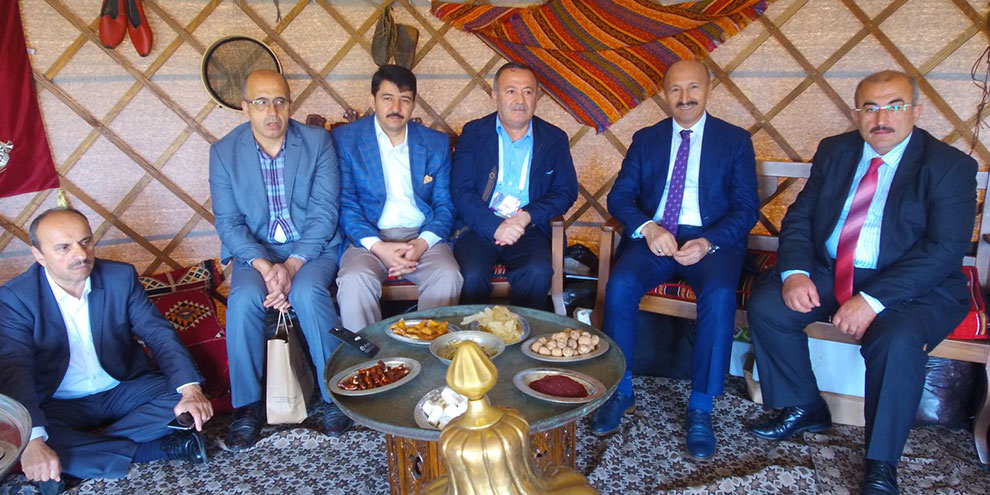 Kahramanmaraş çadırına yoğun ilgi