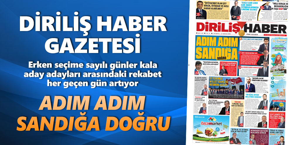 Diriliş Haber Gazetesi bu hafta ki sayısı! Sayı 157