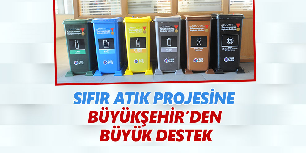 Büyükşehir’den sıfır atık atağı