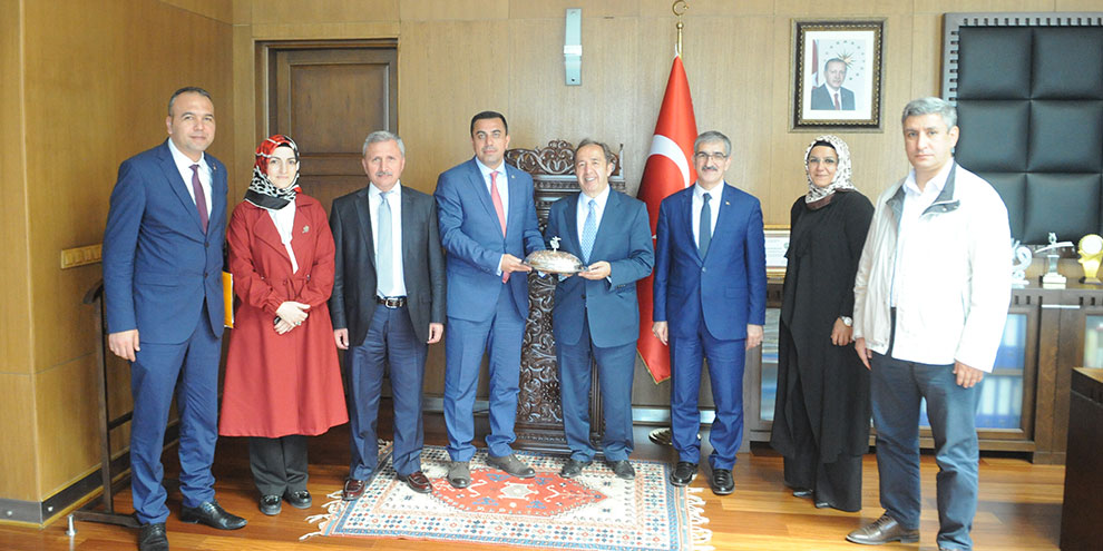 Türkiye İsrafı Önleme Vakfı’ndan teşekkür ziyareti