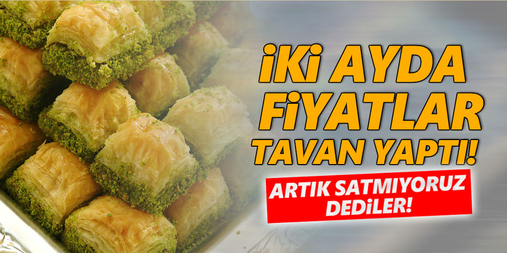 İki ayda fiyatlar tavan yaptı! Esnaf protesto etti!