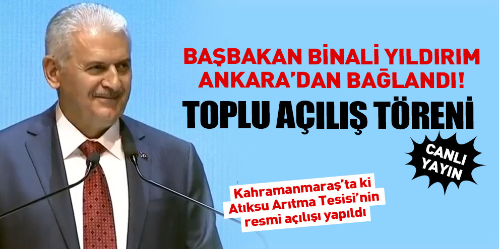 Başbakan Binali Yıldırım konuşuyor