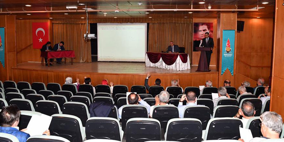 Onikişubat Belediyesi Haziran ayı olağan meclis toplantısı gerçekleştirildi