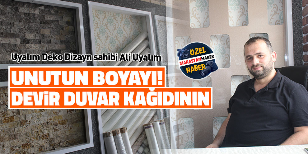 Unutun boyayı! Devir duvar kağıdının
