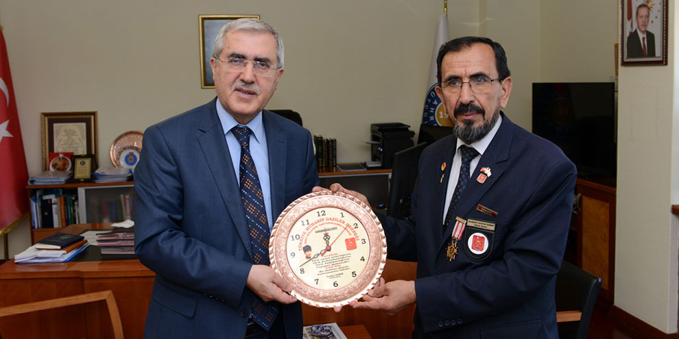 Muharip Gaziler, Rektör Prof. Dr. Niyazi Can’a KSÜ’den beklentilerini aktardı
