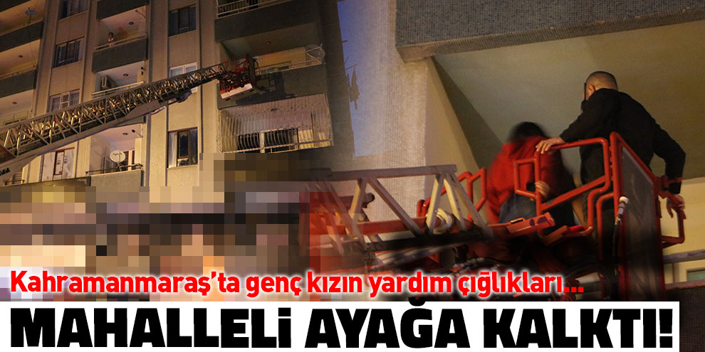 Boş evde tutulan genç kızı polis kurtardı