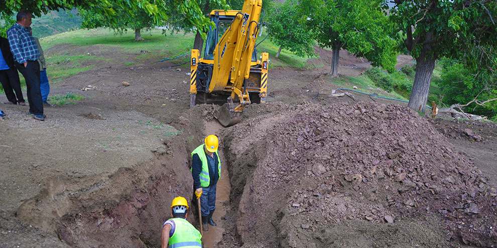 Ericek ve Karadut’ta içme suyu çalışmaları tamamlandı