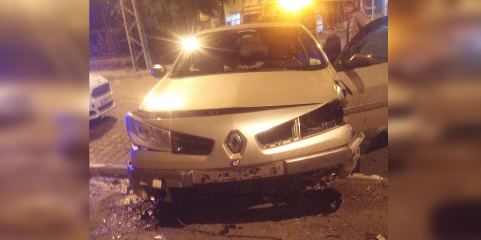 Trafik kazası: 1 yaralı