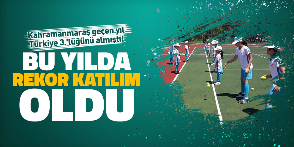 Kahramanmaraş geçen yıl Türkiye 3.'lüğünü almıştı! Bu yılda rekor katılım oldu