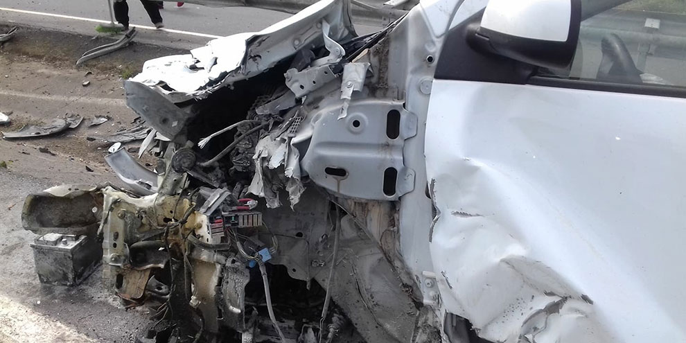 Trafik kazası: 1 yaralı