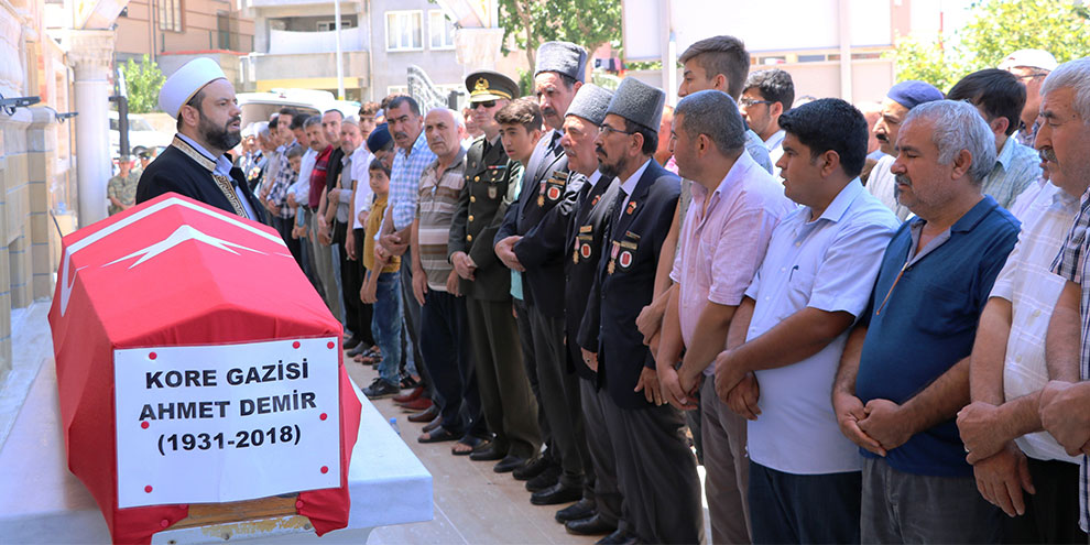 Kore gazisi doğduğu gün vefat etti