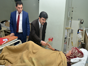 KAHVECİ:HALKIMIZIN HÜZNÜNÜ DE SEVİNCİNİ DE PAYLAŞIYORUZ